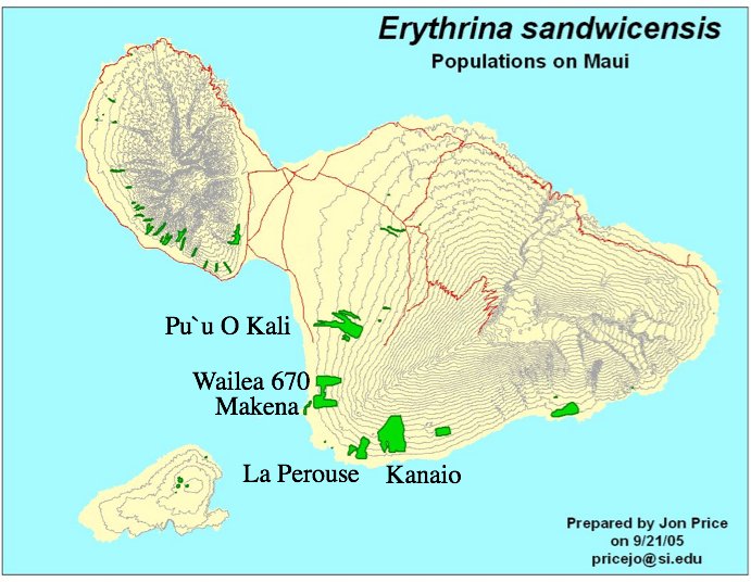 Botanical Resources On `a`a Flow At Wailea 670